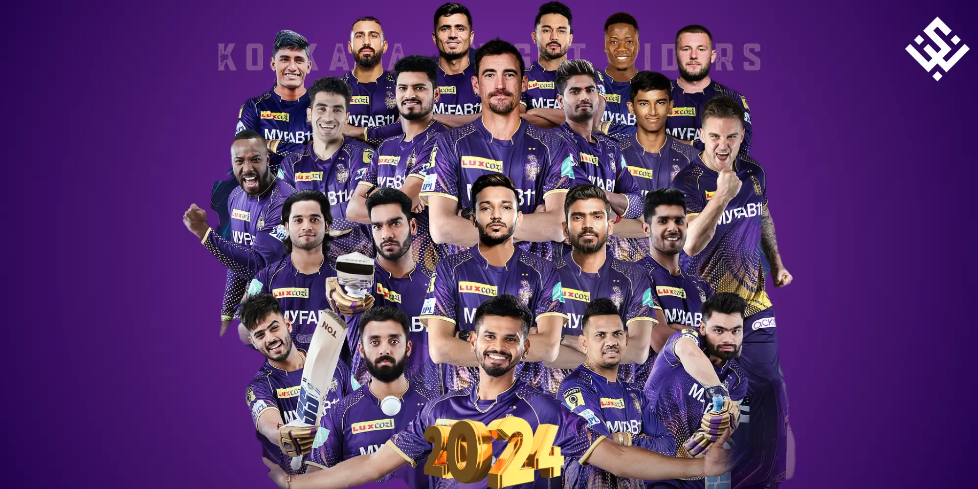 KOLKATA KNIGHT RIDERS Class of 2024