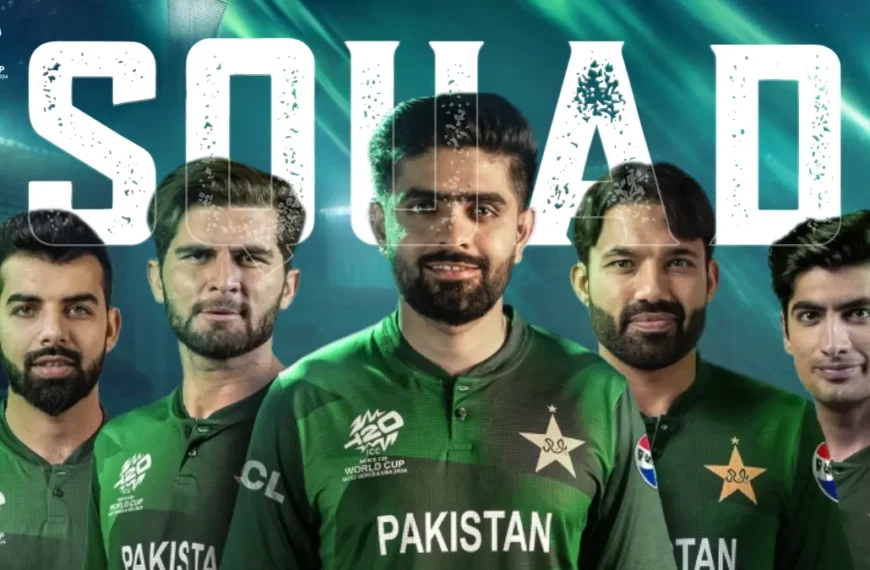 Pakistan's T20 World Cup 2024 Squad Unveiled