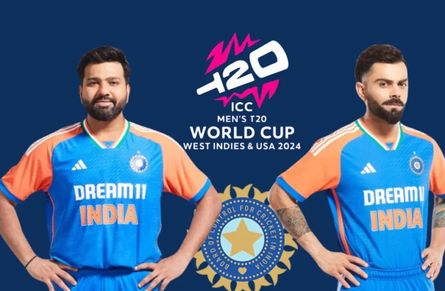 Team India new Jersey Unveiled for T20 World Cup 2024